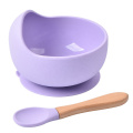 Amazon Mikrowellensicherer Marmordeckel Bpa Free Kid Travel Snack Food Reissuppe Fütterung Silikon Sauglöffel Set Baby Silikonschale